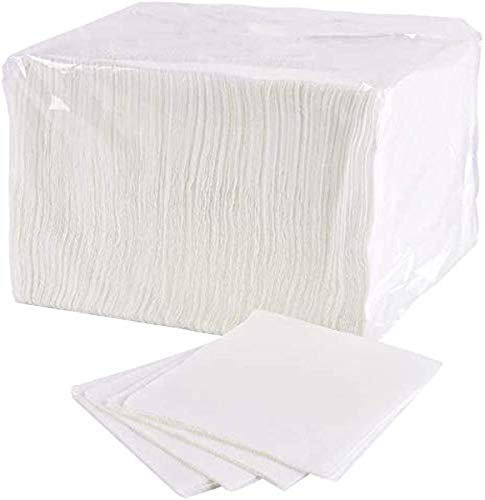 Elegant Lunch Napkin 500 Lunchservietten, 1-lagig, 500 Stück, Weiß