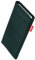 fitBAG Rave Green custom tailored sleeve for Apple iPhone 12 Pro Max/iPhone 13 Pro Max | Made in Germany | Fine suit fabric pouch case cover with MicroFibre lining for display cleaning