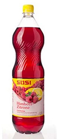 Sciroppo di lamponi e limone 1,5 l. - Susi