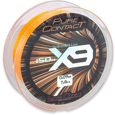 Iron Claw Pure Contact X9 Orange 150m 0,16mm