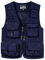 KTWOLEN Herren Anglerweste Sommer Leicht Schnelltrockenweste Funktionsweste Outdoor Fotografie Hundesport Weste Ärmellos Safari Weste mit Viele Taschen, Navy Blau, XXL