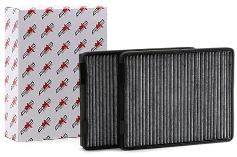 AUTOMEGA 180064710 Innenraumfilter Pollenfilter Aktivkohlefilter Höhe: 29 Breite: 200 Länge: 267 Kompatibel mit BMW 5 Limousine E39 5 Touring E39, ALPINA B10 E39