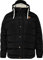 BLEND BHFrederic Herren Winterjacke Big & Tall Herrenjacke Jacke Große Größen bis 6xl mit Teddyfell-Kapuze Eingrifftaschen Regular fit, Größe:3XL, Farbe:Black (194007)