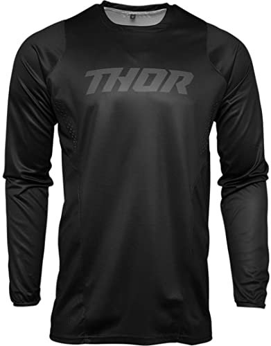 Thor Pulse Blackout Motocross Jersey (Black,M)