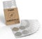 Tiplot Aluminum Espresso Lids for Reusable Capsules,Self Adhesive Foil Sticker Seals for Refillable Coffee Pods Stainless Compatible Nespresso Original Line Machines(100pcsLids)…