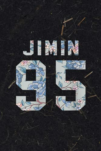 Workout Log 5 Days | Womens Official BTS Jimin 95 Kpop Bangtan Boys Merchandise BTS5FLR, 6 x 9 inches size, 114 pages