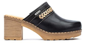 Pikolinos Absatzsandalen in Leder CANARIAS für Frauen Farbe Negro