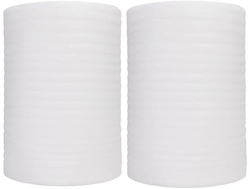 30,5 x 35,6 m Schaumstoff-Rollen zum Umziehen von Verpackungen, Schaumstoffrolle, Verpackungsmaterialien, Versandverpackung, Umzugsbedarf, dicke Kissenverpackungen zum Schutz von Gläsern,