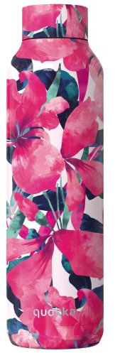 Quokka SOLID PINK BLOOM | TERMO BOTTIGLIA IN ACCIAIO INOX 850 ML