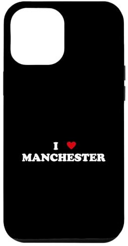 iPhone 12 Pro Max I Heart United Kingdom City - I Love Manchester Case
