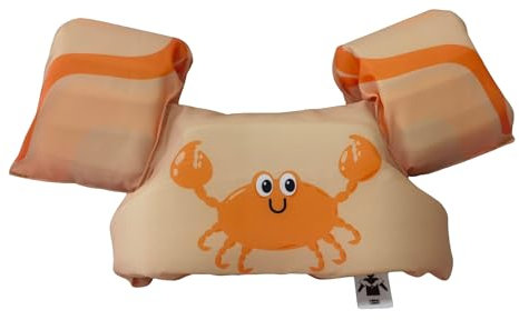 Swim Essentials | Flotador con Manguitos Naranja con Estampado de Cangrejo 2-6 años