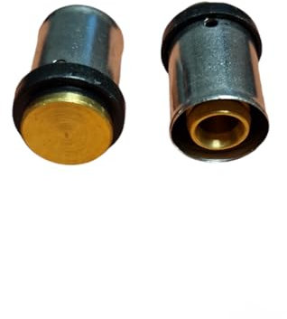 10 x 16x2 Stopfen Fitting 16 x 2.0mm Pressfitting für Mehrschichtverbundrohre Alu-Verbundrohre