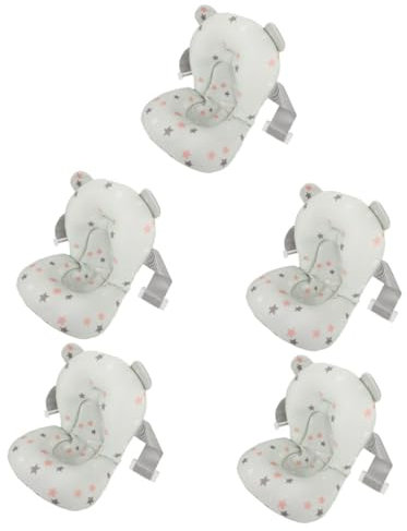 BESTonZON 5 Stück Badematte Badewannen Stützkissen Dusche Stützmatte Dusche Stützpolster Dusche Stütznetz Neugeborenes Badewannenkissen Badewanne Badenetz Badetuch