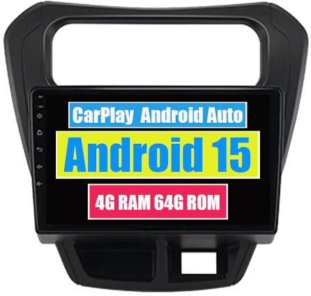 RoverOne Car Stereo CarPlay Head Unit for Suzuki Alto 800 2014-2020 Android Auto Touch Screen Sat Navi Bluetooth WiFi Radio Player