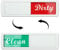 lafomukea Clean Dirty Dishwasher Magnet, Dishwasher Sign, White, Acrylic, Minimalist Style, Kitchen Appliance Signage
