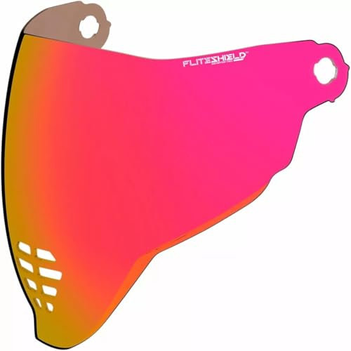 Parts Europe Icon Airflite Helm Visier für Fliteshield rot verspiegelt *original*