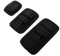 HOUSON 3 PCS EDC Elastischer Organizer Patch, Taktische Tasche Einsatz Elastische Halterung mit Haken gesichert Befestigung