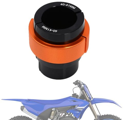 AnXin Dirt Bike Fork Seal Driver Tool 40mm-41mm Adjustable Universal for YZ125 YZ250 YZ250F YZ450F WR250F WR450F Pit Bike Motorcycle supermoto Orange