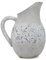 Carousel Home Rustic Stone-Effect Jug | Decorative Dried Flower Vase with Handle | Handcrafted Terracotta Jug - 26cm