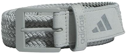 adidas Men's BRAIDED STRETCH BELT, Wonder Sage, M Long