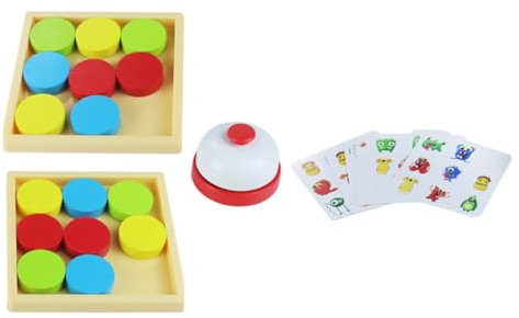 Supvox 1 Satz Brettspiel aus Holz Bunt