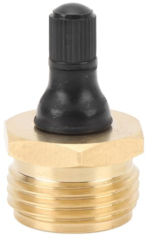 Segrehy RV Blow Out Plug Messing Winterfest Blow Out Adapter Fitting für Wohnmobil Wohnwagen Wasserschlauch