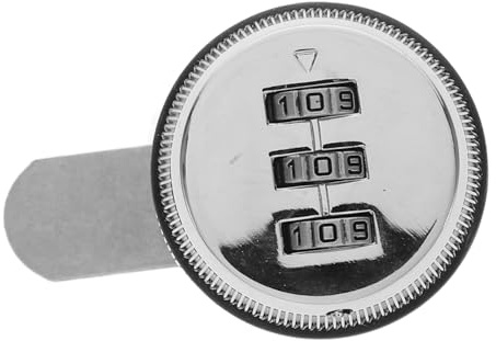 HONITANO Serratura Combinazione Cifre per Armadi e Caselle Postali Lucchetto Sicuro per Cassetti e Armadietti Facile da Usare e Resettare Compatibile e Ufficio