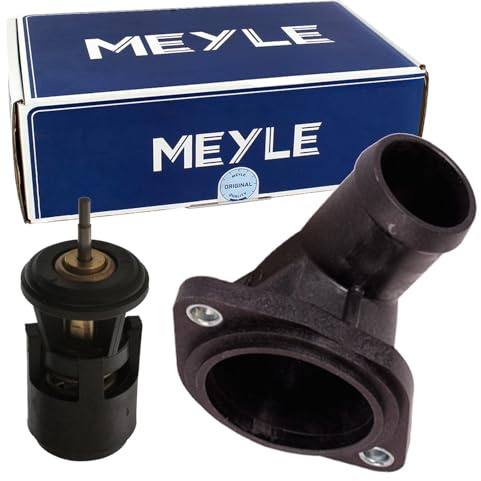 Meyle Thermostat + Flansch | 100 121 1025 + 108186 für Golf 4 3 Polo 6N Lupo Leon Cordoba Octavia