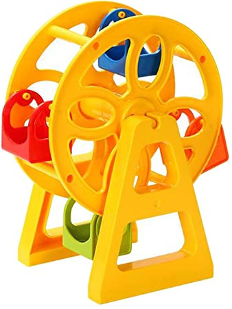 ZYIHNIRB Holzeisenbahn Gleiszubehör, Szenenspielzeug für Kinder, Sky Rad