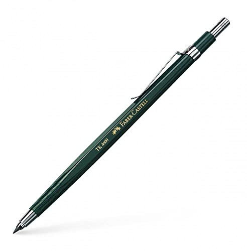 Faber-Castell 134600 – Bleistift mechanisch (grün, Kunststoff, schwarz, HB)