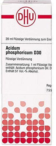 DHU Acidum phosphoricum D30 Dilution, 20 ml Lösung