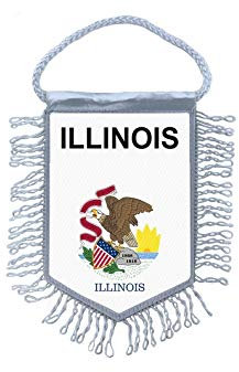 Akachafactory Wimpel mini Flagge Fahne flaggen miniflagge usa Kansas