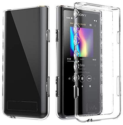 Zshion Case for Sony NW-ZX507/NW-ZX500/NW-ZX505, Shock Absorption Lightweight Ultra Slim Soft TPU Cover for Sony Walkman NW ZX500 ZX505 ZX507 (Crystal Clear)