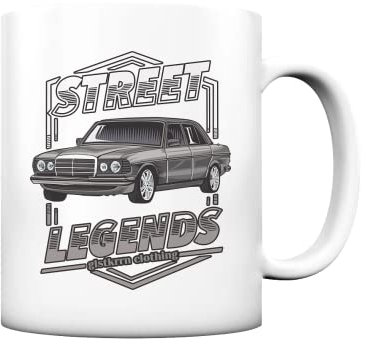 glstkrrn W123 Streetlegends Tasse, Keramik, 330ml