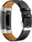 AISPORTS Compatible con Fitbit Charge 3/Fitbit Charge 4 Correa de Cuero, Cuero Suave y Transpirable Pulsera Deportiva de Metal Pulsera con Hebilla Clásica Correa de Reemplazo para Fitbit Charge 3/4