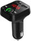 Clenp Blue-Tooth Transmetteur FM de voiture avec jack, émetteur Bluetooth 5.0, radio automatique, double USB et disque U, support de charge et lecture de musique pour carte TF