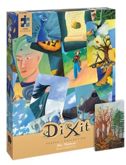 Libellud, Dixit Puzzle Collection, Motiv: Blue Mishmash, 1.000 Teile, Format: 48 x 68 cm, Ab 14+ Jahren, Sprachneutral
