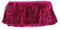 YYCRAFT Lametta-Fransenbordüre, Girlande, Tanzkostüm, Fransenbesatz, glänzender Folieneffekt, Party-Dekoration (9,1 m, Hot Pink)