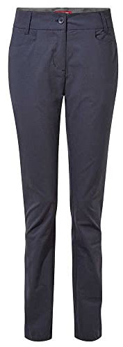 Craghoppers W NosiLife Clara Pant Blau - Insektenschützende atmungsaktive Damen Hose, Größe 20 - Regular - Farbe Soft NA