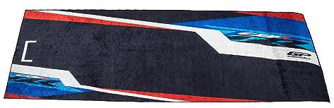 GP Kompozit Tapis de moto universel noir et rouge pour CBR