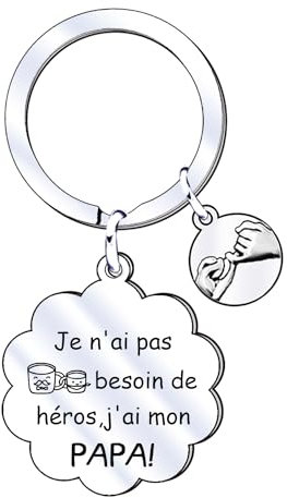 QTQTLP Cadeau Fete des Peres Porte-clés Papa Cadeau Papa Fete des peres Original Cadeau pour Papa Cadeau Anniversaire Papa Cadeau Noel Papa (1)