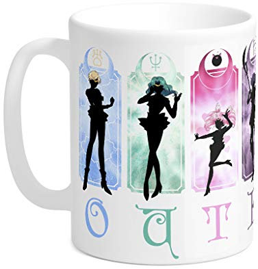 FANTA UNIVERSE FOR WIZARDS AND OTAKU Outer Kaffeebecher, 325 ml, Weiß