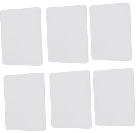 Kisangel 50 Stück Album Covers Trading Card Sleeves kreditkarten Plastic Karten Decken Abdeckungen für Spielkarten Liebe Fotoabdeckung Bilderrahmen Schutz Klipp Plastik