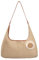 Bolso de mano de ganchillo para mujeres Bolso tote de paja para verano Bolsa de hombro plegable de gran capacidad para vacaciones de picnic.