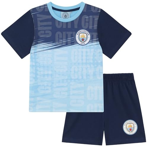 Manchester City FC Schlafanzug mit Kurzarm für Kinder