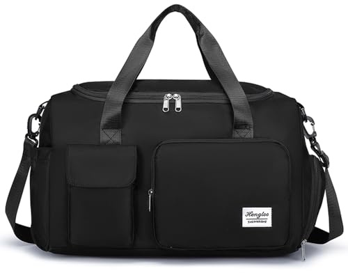 ZAYOKO Sporttasche Damen Herren, Reisetasche mit Schuhfach & Nassfachy, Gym Bag Large Capacity, Travel Bag Schwimmtasche für Reisen, Sport, Fitness