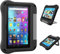 ODQQDO Tablet Case Suitable for 7 Inch Tablet Case for Kids(2022 Release,12th Generation) Multi-angle Adjustment Shockproof Protect Case,Unsuitable for Huawei and Samsung,Black