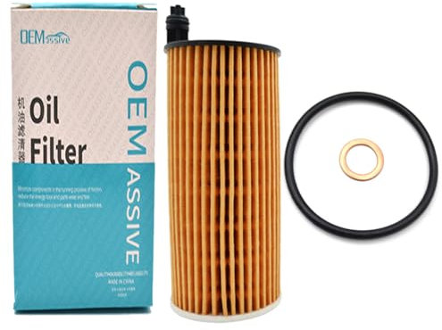 11428507683 Ölfilter für BMW 1 3 4 5 6 7 Series X1 X3 X4 X5 X6, HU6004x Engine Ölfilter mit Dichtung für Mini Cooper Countryman, für Toyota Auris 2015-2018