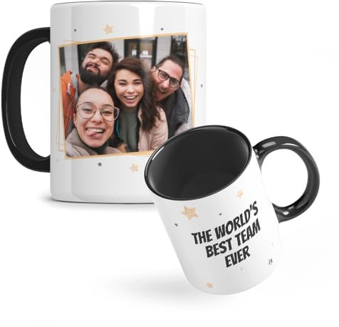 L'épicerie Chérie Mug Personnalisé photo et texte ORIGINAL STARMUG cadeau collegue de travail, depart retraite, anniversaire, chef, stagiaire, tasse collègue, cadeau noel collegue - Céramique 330ml