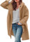 Generisch Regenjacke Damen Softshelljacke Damen Pilotenjacke Flauschige Jacke Damen Winterjacke Damen Warm Mantel Mantel Damen Herbst Teddy Weste Leather Jacket Woman Pufferjacke Damen Sale